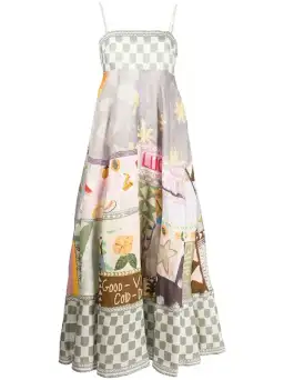 Alemais Emma Gale Sundress Print Size 12 for rent on The Volte - image 4