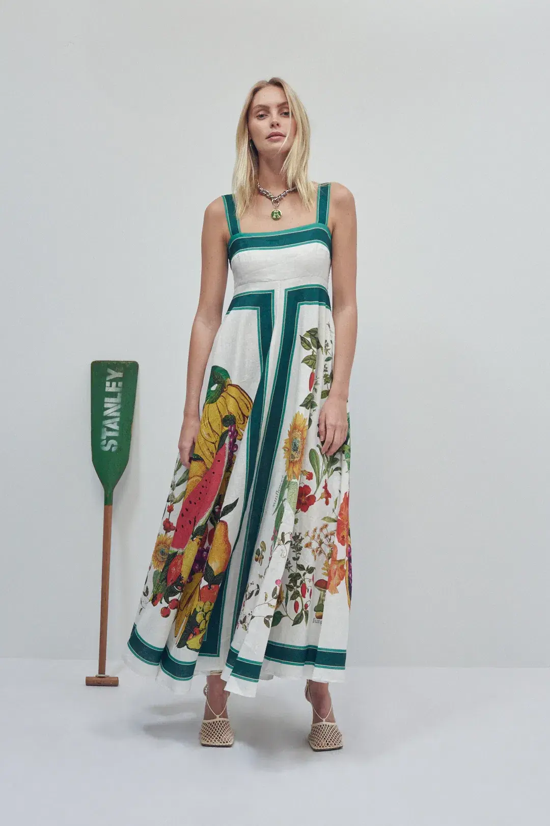 Alemais Alemais Frutta Sundress Print Size 12 for rent on The Volte - main image