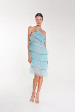 The Bar Kai Dress Amalfi Blue Size 6 for rent on The Volte - image 1