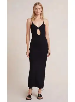 Bec & Bridge Ula Maxi Dress Black Size AU 6 for rent on The Volte - image 1