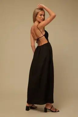 Perfect Stranger Endless Love Maxi Dress Black Size 4 for rent on The Volte - image 3