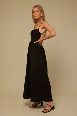 Perfect Stranger Endless Love Maxi Dress Black Size 4 for rent on The Volte - image 2