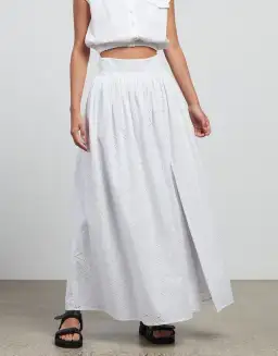Anna Quan Sandrine Skirt in Dandelion Size 10 for rent on The Volte - image 3