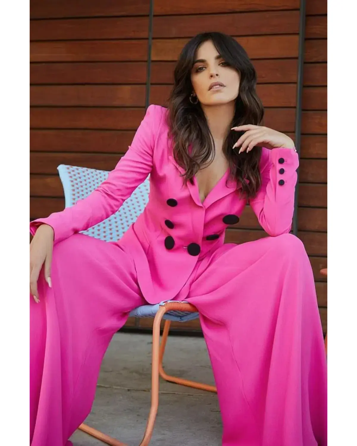 Sass and Bide Love U So Wide Leg Pants Pink Size AU 6 - Image 3