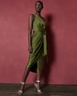 Ted Baker Gabie Dress Green Size 8