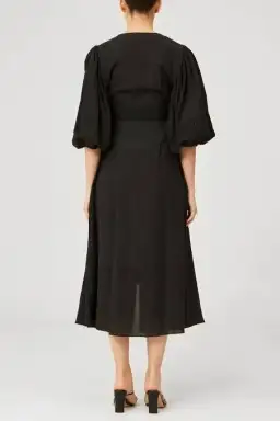 Keepsake the Label Moving On Midi Dress Black Size 10 for rent on The Volte - image 2