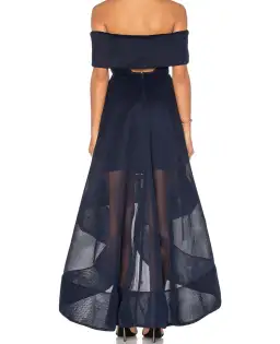 Bronx and Banco Tulip Dress Navy Size 12 for rent on The Volte - image 3