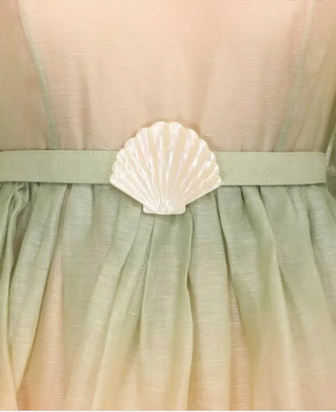 Zimmermann Postcard Puff Sleeve Midi Dress Ombre Watermelon Size 1 / Au 10 for rent on The Volte - main image