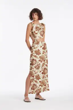 Sir the Label Rei Knot Dress Print Size 1 for rent on The Volte - image 2