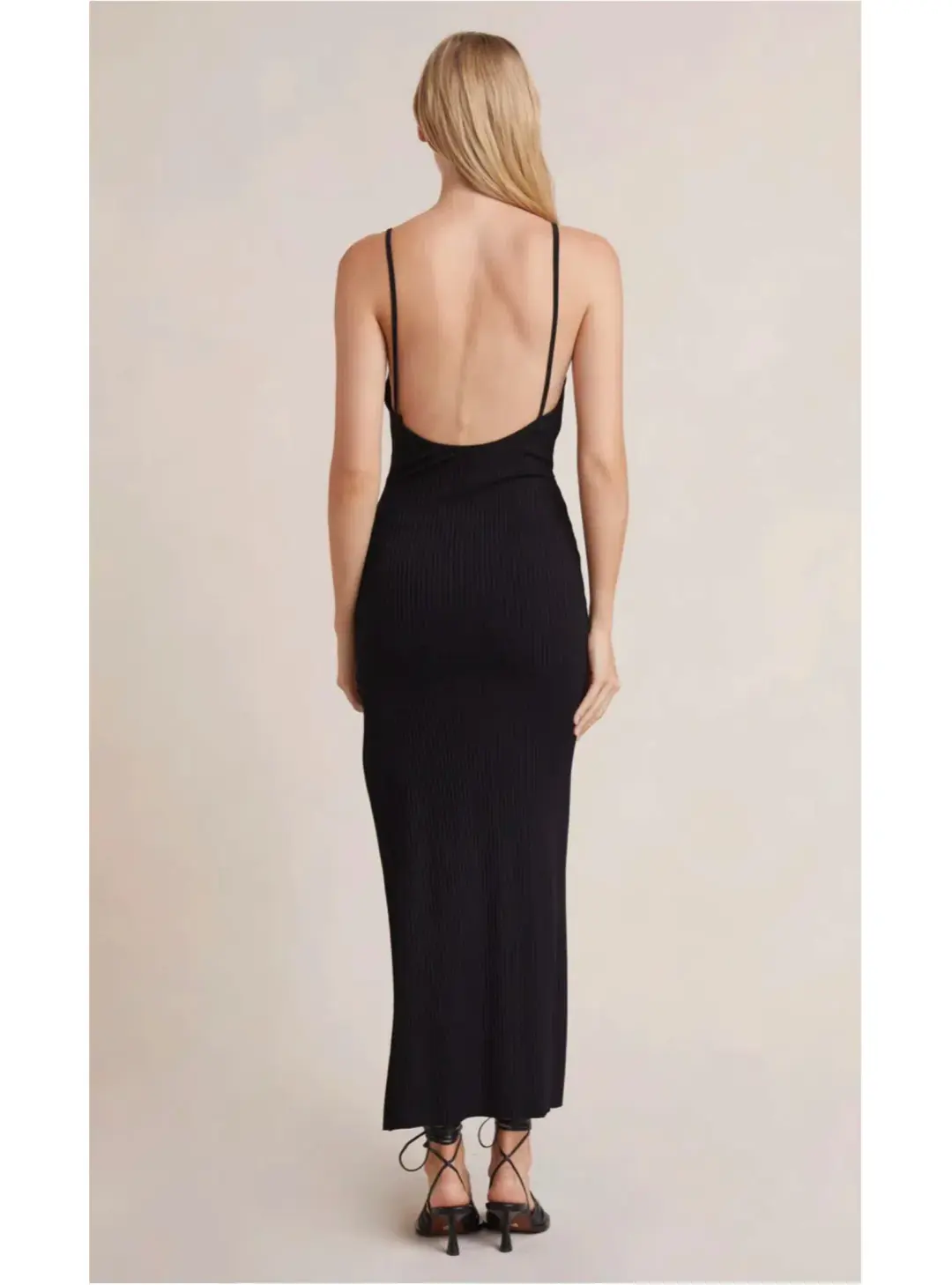Bec & Bridge Ula Maxi Dress Black Size AU 6 for rent on The Volte - main image