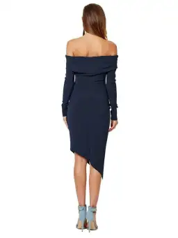 Bec & Bridge Florence Dress Navy Size AU 6 for rent on The Volte - image 2