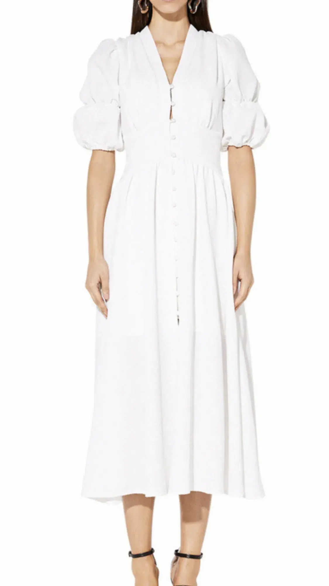 Mossman Unscathed Dress White Size 10 - Image 1