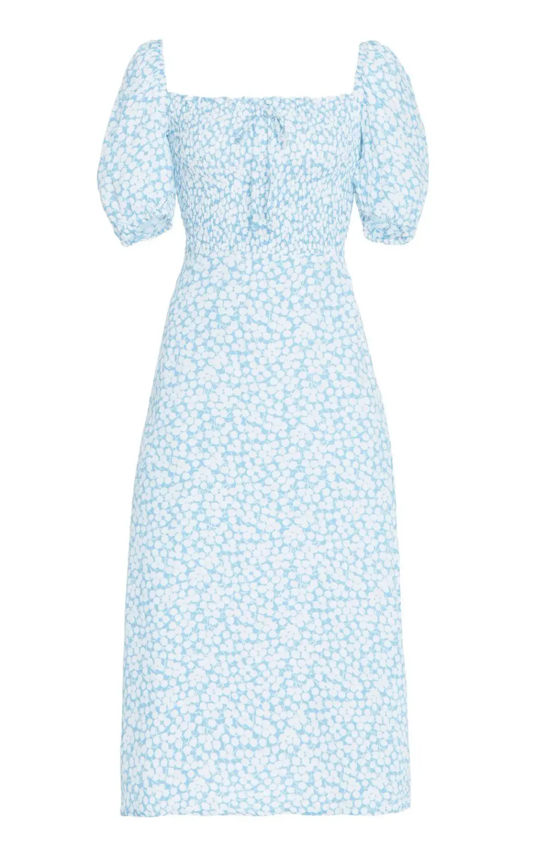 Faithfull Majorelle Midi Dress Bella Floral Size 8 for rent on The Volte - main image