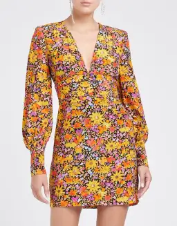 Rebecca Vallance Arles Mini Dress Print Size 6 for rent on The Volte - image 1