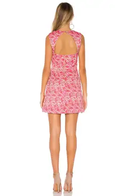 Rebecca Vallance - Estelle Mini Dress Floral - Size 10 for rent on The Volte - image 4