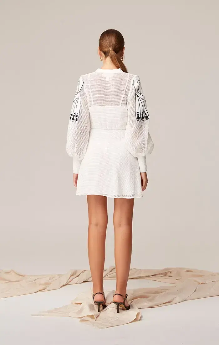 Keepsake The Label Alchemy Long Sleeve Mini Dress Print Size 6 for rent on The Volte - main image