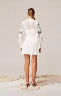 Keepsake The Label Alchemy Long Sleeve Mini Dress Print Size 6 for rent on The Volte - image 3