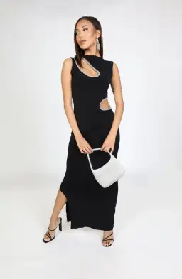 Ivona Skelo Vivia Dress Black Size 6 for rent on The Volte - image 2