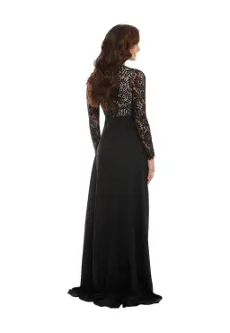 Elle Zetoune Alexandria Dress Black Size 8 for rent on The Volte - image 3