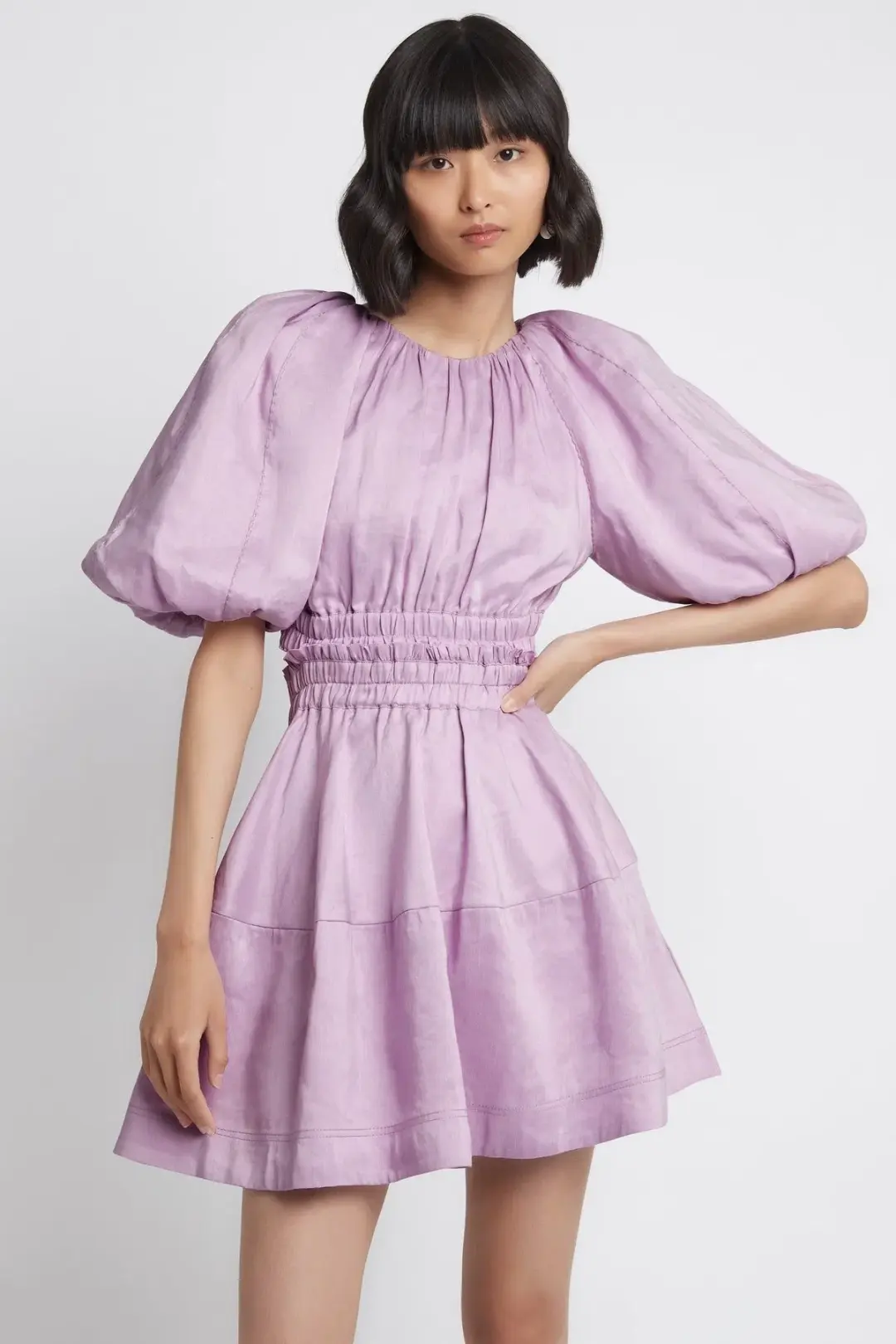 Aje Solitude Cutout Mini Dress for rent on The Volte - main image