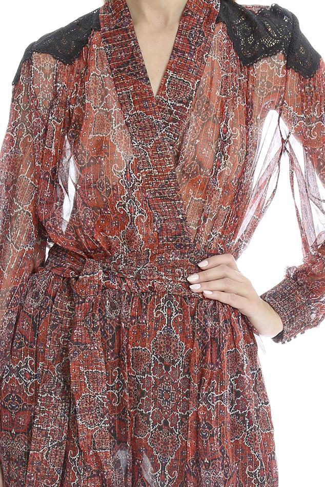 Zimmermann Empire Filigree Playsuit Rouge Konya Size 1 / AU 10 for rent on The Volte - main image