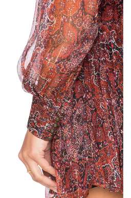 Zimmermann Empire Filigree Playsuit Rouge Konya Size 1 / AU 10 for rent on The Volte - image 8