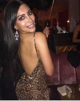 MISTRESS ROCKS ALL OUT LEOPARD PRINT BIAS CUT COWL NECK DRESS