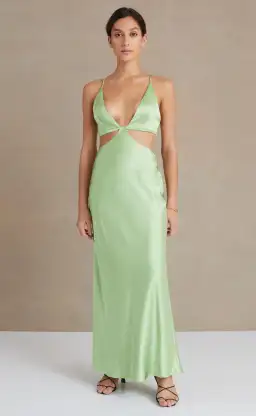 Bec & Bridge Ciao Bella Maxi Dress Green Apple Size 12 for rent on The Volte - image 1