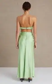 Bec & Bridge Ciao Bella Maxi Dress Green Apple Size 12 for rent on The Volte - image 3