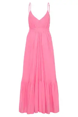 Spell Azalea Strappy Maxi Dress Pink Size 12 for rent on The Volte - image 5