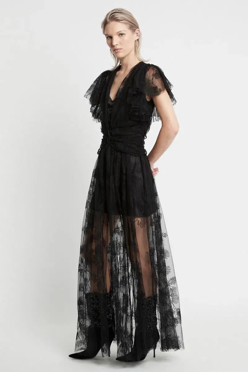 Sass & Bide Salomes Dance Dress Black Size 10 - Image 2