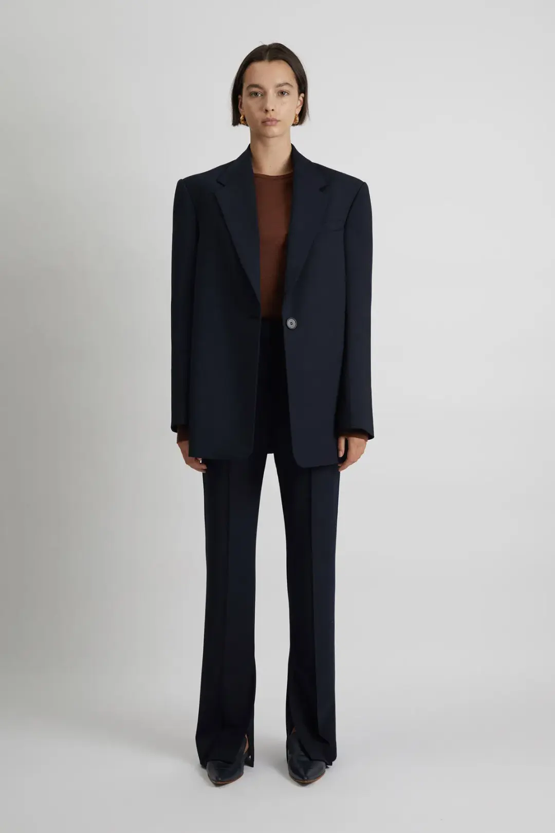Camilla and Marc Abel Blazer Navy Size 10 for rent on The Volte - main image