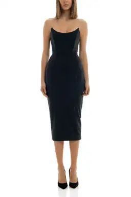 Misha Collection Lea Dress Black Size 8