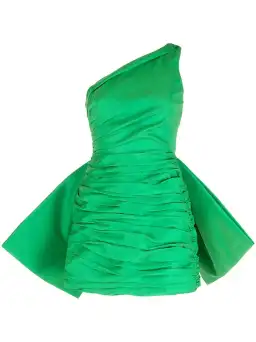 Rachel Gilbert Marco Mini Dress Green Size 2/Au 10 for rent on The Volte - image 2