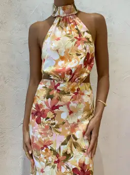 Significant Other Lapis Dress Watercolour Floral Print Size 14 for rent on The Volte - image 5