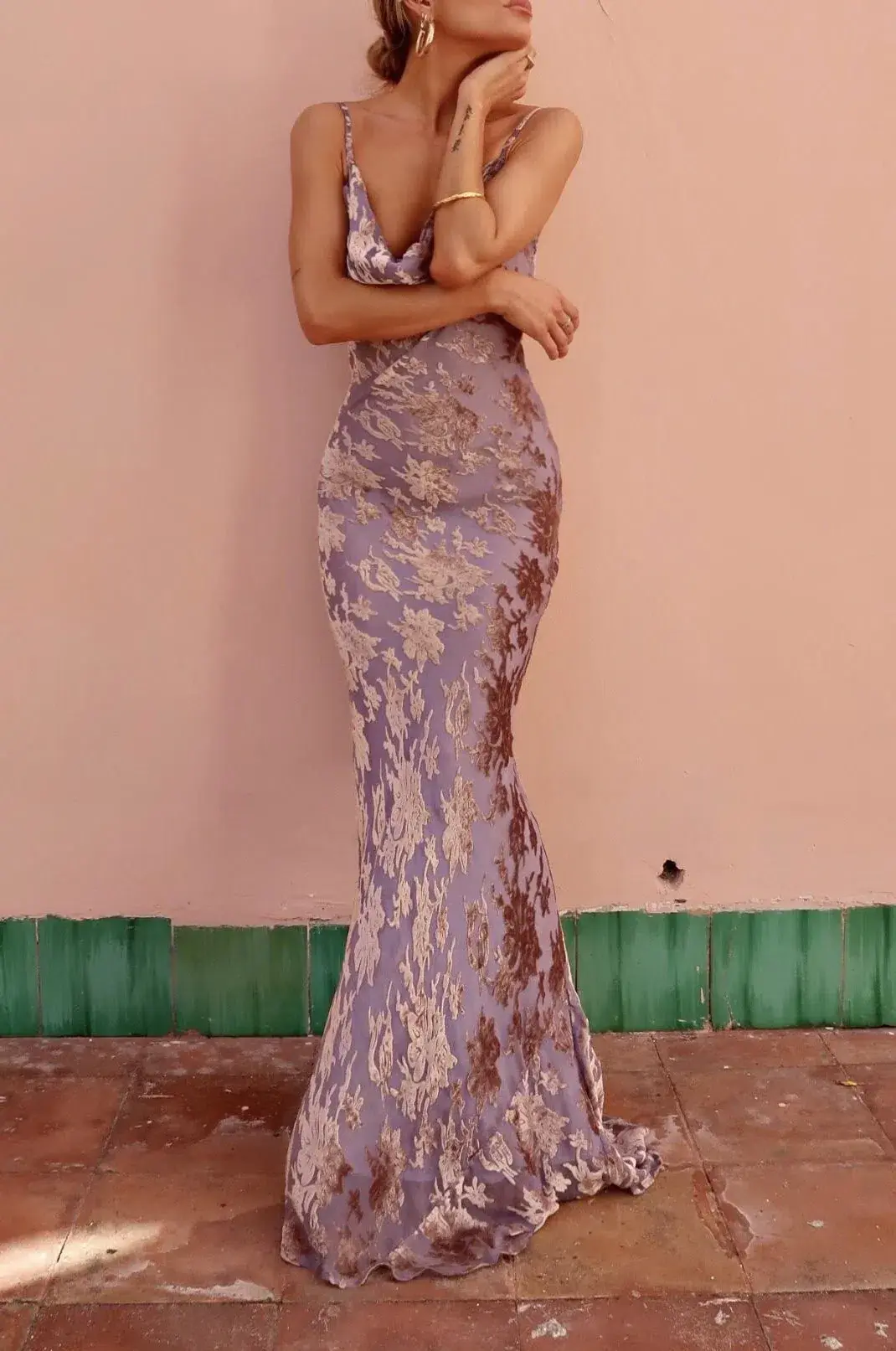 Rat & Boa Athena Dress Purple Size S/Au 8 - Image 3