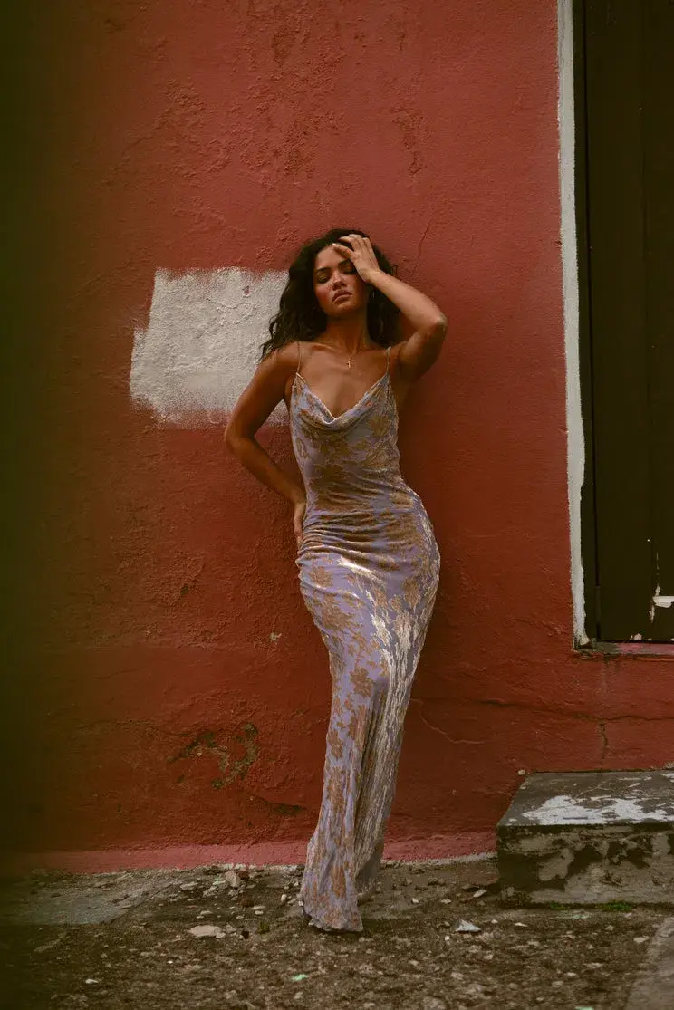 Rat & Boa Athena Dress Purple Size S/Au 8 - Image 1