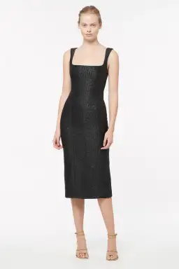 Manning Cartell Neo Classic Midi Dress Black Size 6 for rent on The Volte - image 1