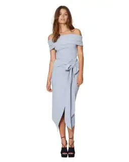 Bec & Bridge Winkworth Top and Skirt Set Blue Size AU 8