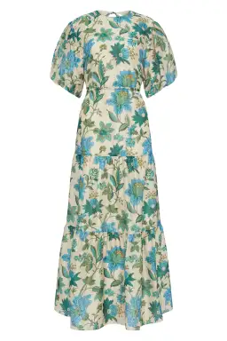 Sir The Label Celia Open Back Dress Marguerite Print Size 3 / AU 12 for rent on The Volte - image 3