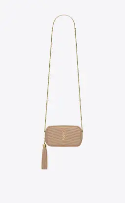 YSL Lou Mini Bag Beige for rent on The Volte - image 1