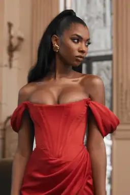 House of CB Loretta Dress Red Size XS