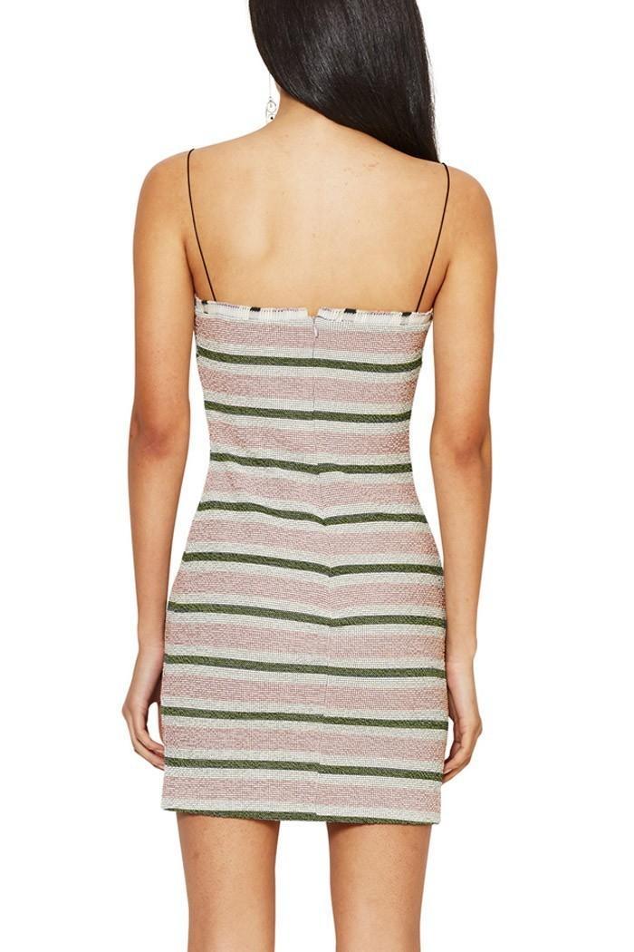 Bec & Bridge Icebergs Mini Dress Pink Multi Size 10 - Image 3