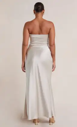 Bec & Bridge Dreamer Strapless Dress Sand Size 8 for rent on The Volte - image 3