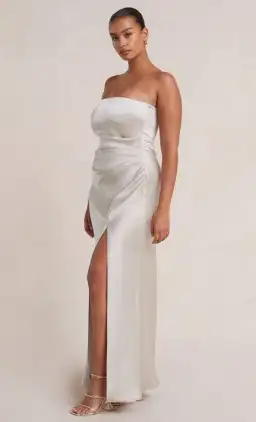 Bec & Bridge Dreamer Strapless Dress Sand Size 8 for rent on The Volte - image 2