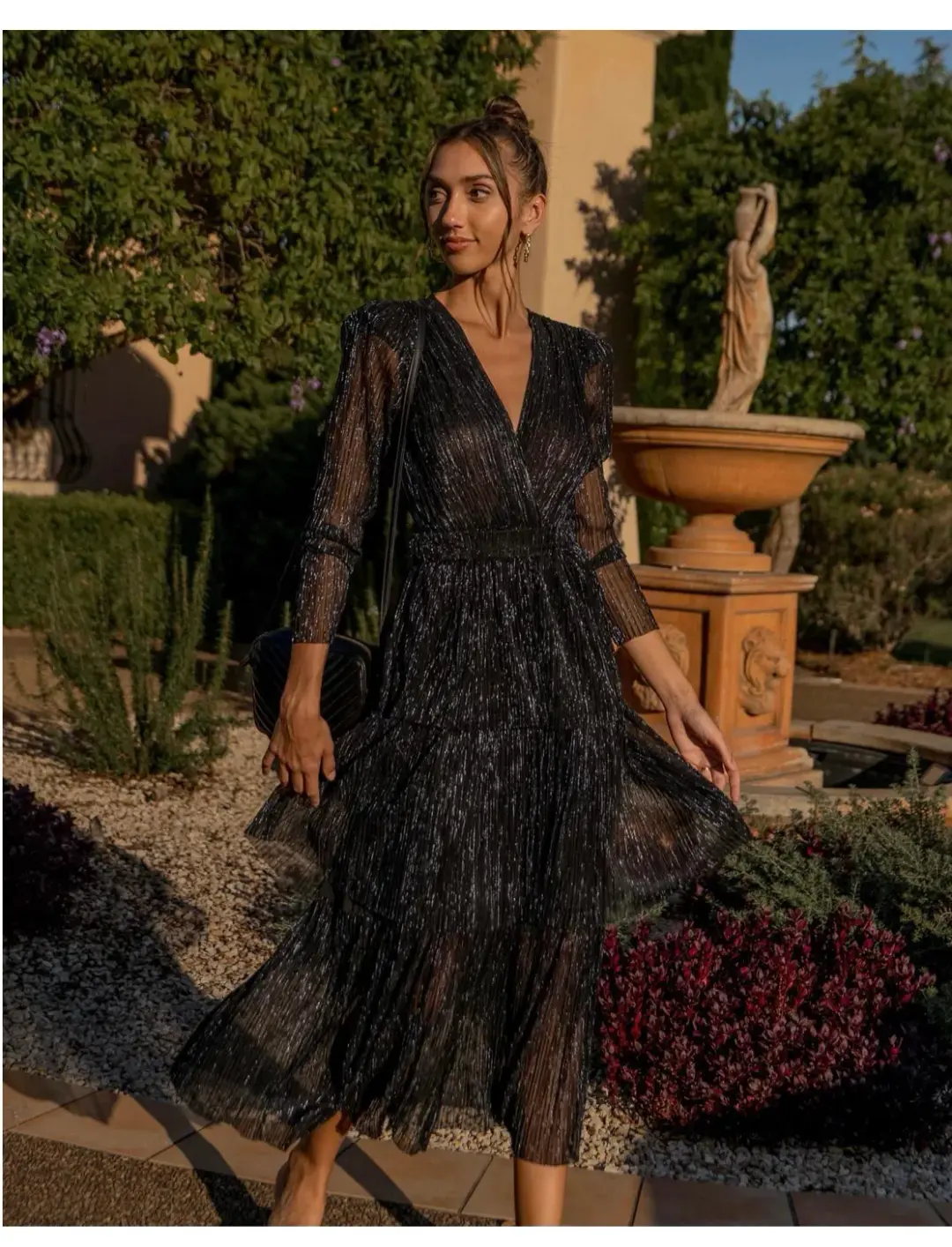 Sheike All That Sparkles Dress Ink Navy Size 8 for rent on The Volte - main image