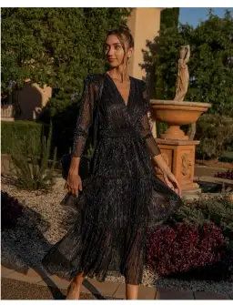 Sheike All That Sparkles Dress Ink Navy Size 8 for rent on The Volte - image 5