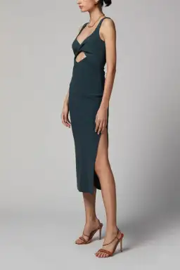Bec and Bridge Joelle Midi Dress Fern Size 8 for rent on The Volte - image 2