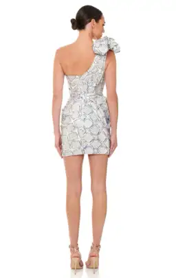 Eliya The Label Elevation Dress Metallic Silver Size 6 for rent on The Volte - image 2