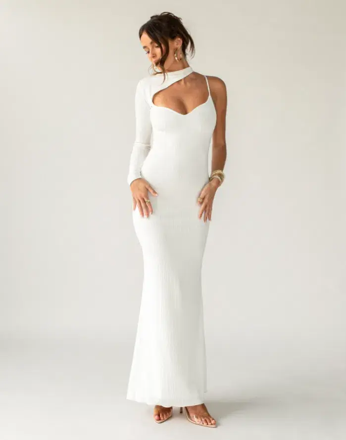 Arcina Ori Estelle Dress White Size 10 for rent on The Volte - main image